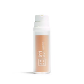 3INA MAKEUP - The 3 in 1 Foundation 611 - Light Foundation with Neutral Undertone that Primes and Conceals - Natutal Liquid Foundation with SPF15 and Vitamic C - Vegan - Cruelty Free