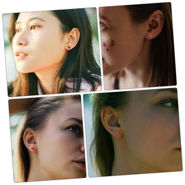 OHPHCALL 1 Set Heart Shape Resin Molds for DIY Jewelry Accessories for Necklace Earrings and Bag Decorations Durable Resin Material for Beautiful Crafts