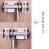 SeonFook 2pcs Sliding Barrel Bolt Round Bar Latch Stainless Steel