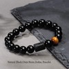VLINRAS Zodiac Aquarius Bracelet for Men Women Aquarius Gifts Natural
