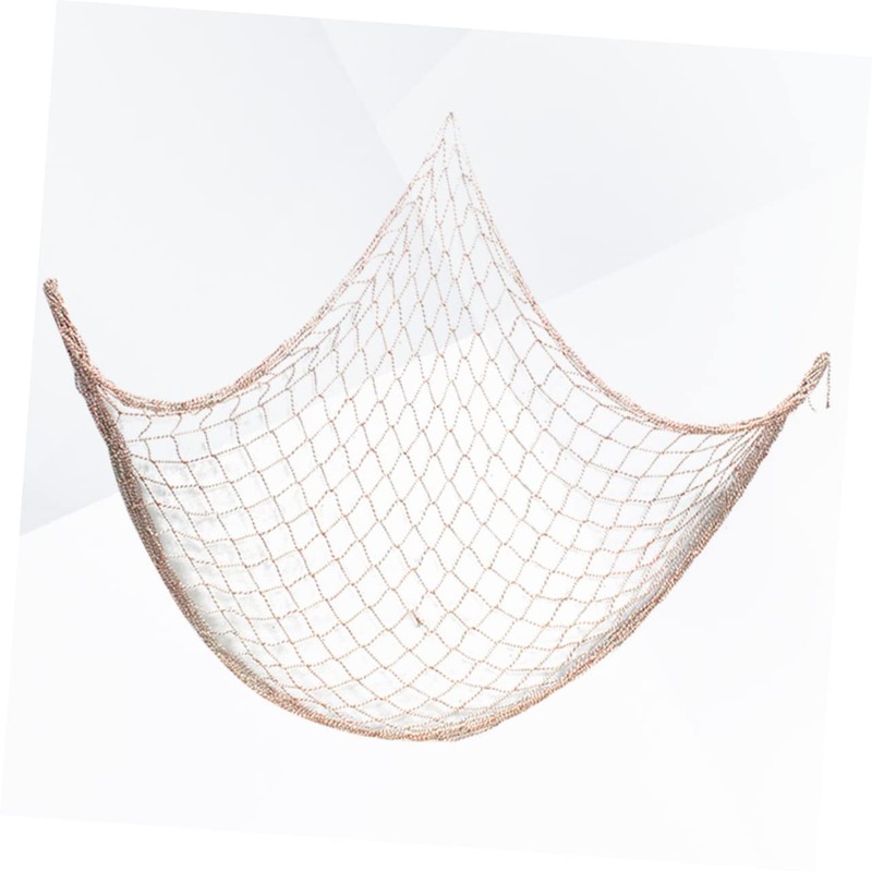 GRIRIW Mediterranean Decorative Fishing Net Wall Hanging Cotton Ideal for