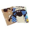 Shaun the Sheep [Face Towel] Slim Face Towel/Ash Pattern