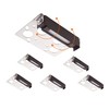 CLOUDY BAY [6 Pack] 4 Inch 12V-15 VAC/DC Low Voltage