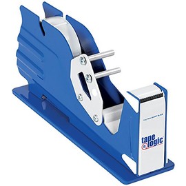 Discount Tag & Label Tape Logic Single Roll Table Top Dispenser, 1", Blue, 1/Each