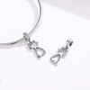 Cat Charm 925 Sterling Silver Beaded Animal Charm Gift For