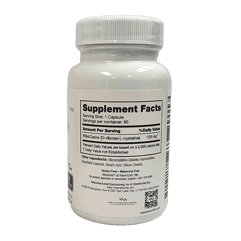 Max One, Focused Riboceine Supplementation, 60 Vegetable Capsules, 30 Servings