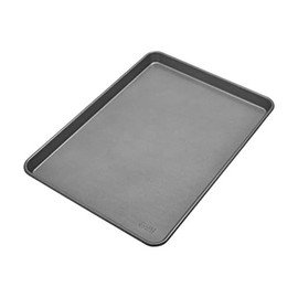 Chicago Metallic 59813 Commercial II Non-Stick Jelly Roll Pan. Perfect for making jelly rolls, cookies, pastries, pizza, one-pan meals, roasted vegetables, and more, 16-3/4 by 12-Inch