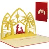 LIN PopUp®, LIN17150, pop-up Christmas card, pop-up Christmas, Christmas card,