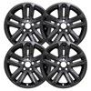 Fuel Rider Set of 4 Gloss Black ABS Impostor Wheel