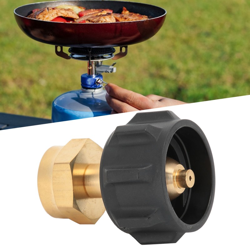 Universal Propane Refill Adapter for 20LB QCC1 to 1LB Disposable