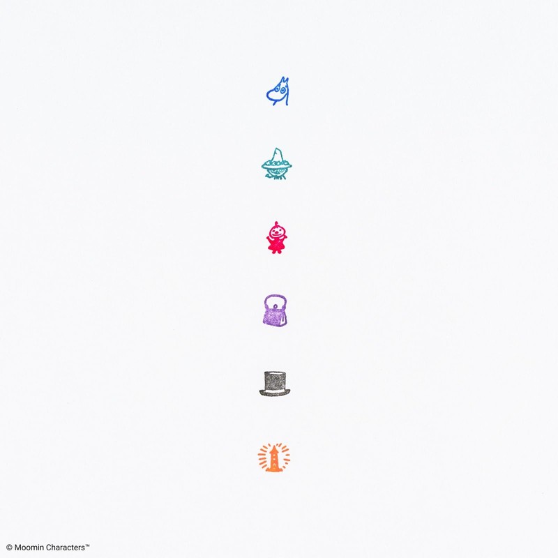 Kodomo No KAO x Nichi / Pochitto 6 Moomin Notebook