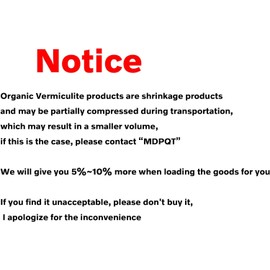 50 QT Professional Grade Horticultural Organic Vermiculite and Perlite (Vermiculite, 50 QT)