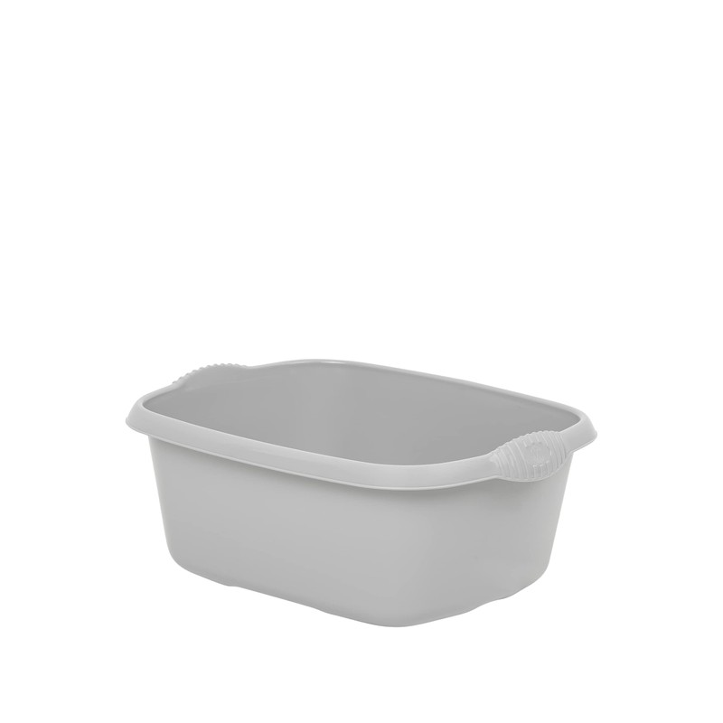M1SS Set of 2 Soft Grey Plastic Medium Dish Drainer
