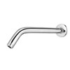 Shower Arm with Flange, 10 Inch Chrome Shower Pipe, Wall