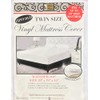 Vinyl Mattress Cover Zippered Encasement Protector Heavy Duty Deep Pocket