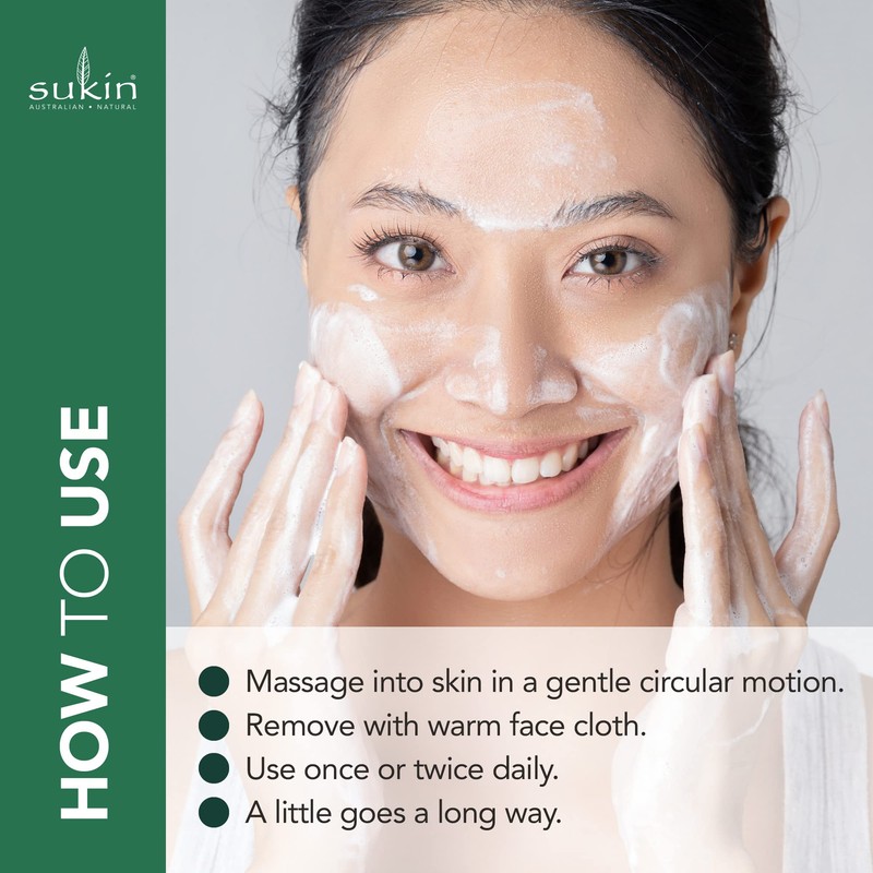 Sukin Foaming Facial Cleanser Pump 607572