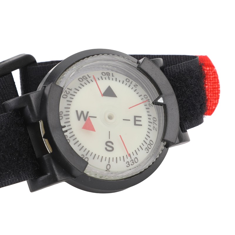 Diving Wrist Compass High Accuracy Easy To Read Portable Glow