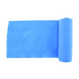 GIMA - Resistance Band / Rubber Band for Rehabilitation - Colour Blue - Strong Resistance Level - Size 5 m x 14 cm x 0.25 mm - Latex Free