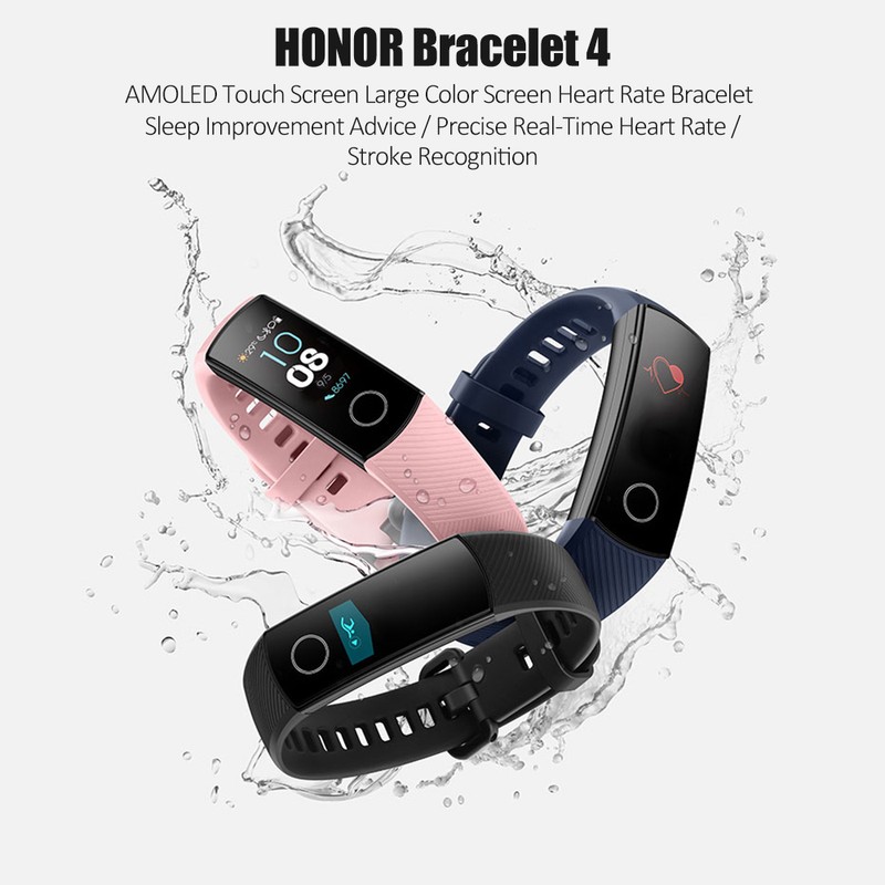 bracelet 4 50 meters waterproof sports heart rate sleep monitoring