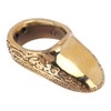 Archery Thumb Rings Good Protection Engraving Pattern Brass Finger Protector