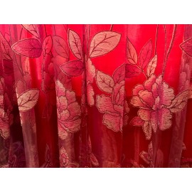 Unbranded Luxury Jacquard Grommet Top Curtain Tulle Panel Sheer Voile Drape Purple 84"