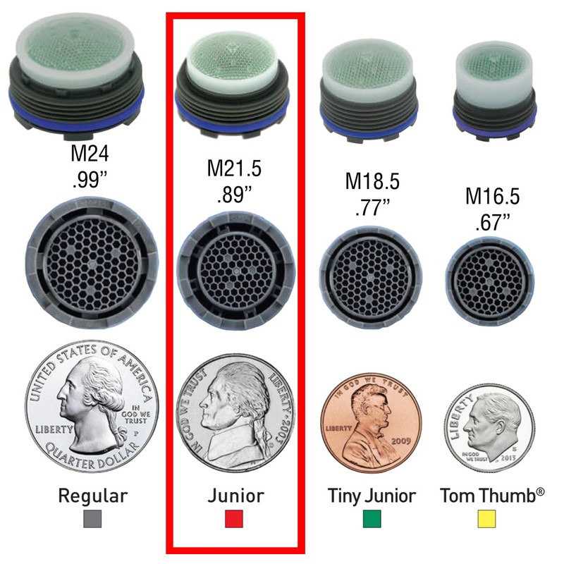 Common Parts Compatible Delta Faucet Kitchen Aerators Aerated Flow Replacement