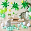60 Pcs Explosion Star Balloons, Foil Cone Mylar Starburst Balloons,