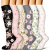 Compression Socks for Women and Men 6 Pack Copper Compression