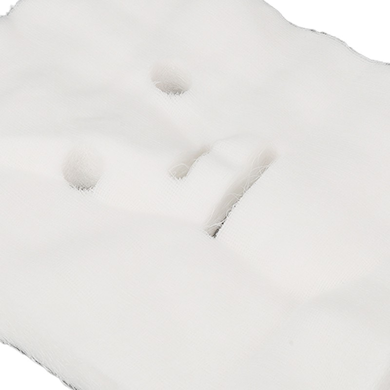 100pcs Gauze Facial Mask Soft DIY Disposable Pre Cut White
