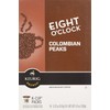 Eight O'Clock Colombian Peaks Medium Roast Coffee K-Cup Packs -