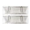 2 Folding Colony Muskrat Trap - 6" x 6" x
