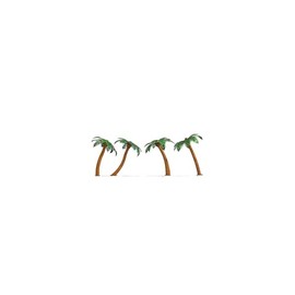 NOCH Palm Trees, Filigree Laser-Cut Palm Leaves, Approx. 4.5 cm High for Track Gauges H0, TT, N, Ideal for Model Making and Decoration