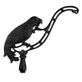 B&P Lamp® 13" "Parrot Design Cast Iron Bridge Lamp Arm