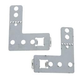 Masterpart Dishwasher Cupboard Decor Door Mounting Bracket Kit Left Or Right Fixing Compatible with Neff Dishwashers