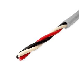 Fuji Electric Cable Industry VCTF 0.3sq x 3 Core Vinyl Cab Tire Cord (Round) (0.3 mm 3C 3 Core) (Wire Cutting 1 m ~) TV