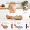 PERRYHOME 12pzs Platos para Bebés Silicon, Set de Vajillas Silicona