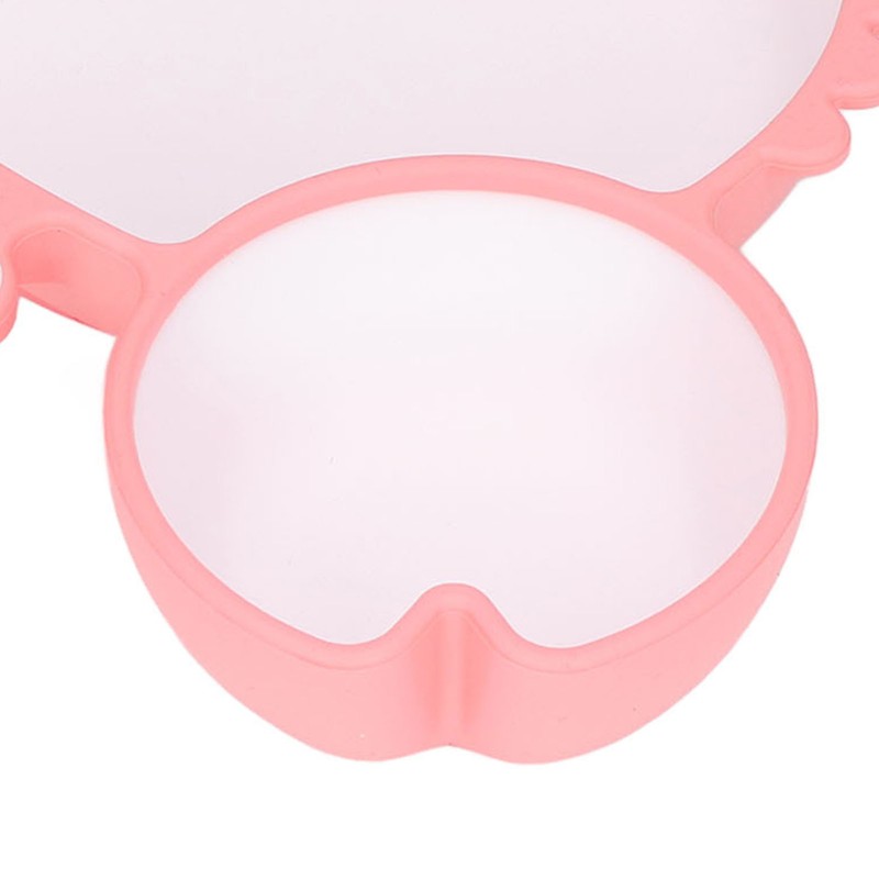 Crab Suction Plate with Suction Cup Base Silicone Divided Plate