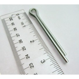 Unbranded Cotter Split Pin ~ 5/16 inch x 2 1/2 inch ~ Extra Long ~ Zinc Plated
