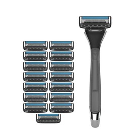 DORCO PACE 4 Pro_4 Blades Refills x 16 (Free1 System Handle)