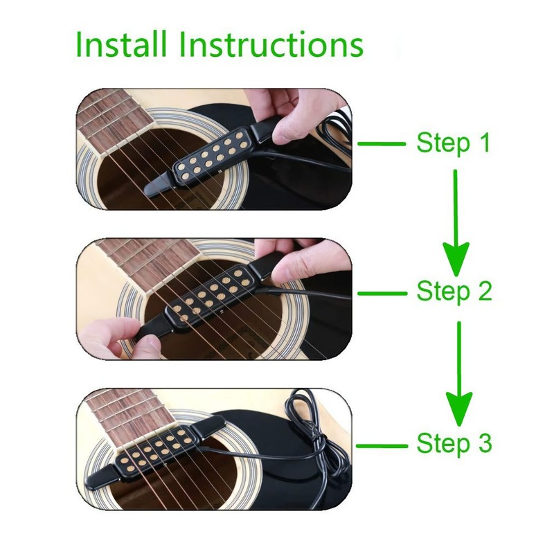 Turn Your Acoustic Guitar Into an Electric Acoustic GuitarNo Need