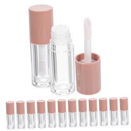 FRCOLOR 14piezas Tubo De Labial Transparente Refillable Para Gloss y Bálsamo Ligero y Portátil Sin Fugas Diy Cosméticos                               