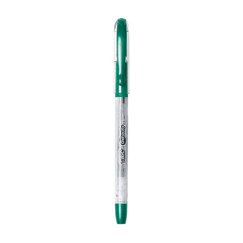 BIC Gel-ocity Smooth Stick Gel Pens, Fine Point, 0.5mm, Assorted