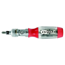 KS Tools 911.247 Ratchet Bit Driver, 1/4-Inch