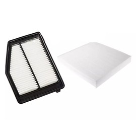 SUPLABEL Engine Air Filter Replacement 17220-R1A-A01,80292-SDA-A01 Cabin Air Filter Combo Set Compatible with Honda Civic 2012-215 for Acura ILX 2013-2015 for Honda Civic 1.5L 2022-2023