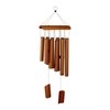 Relaxdays Bamboo Wind Chime, Pleasant Sound, Balcony & Garden, Hanging