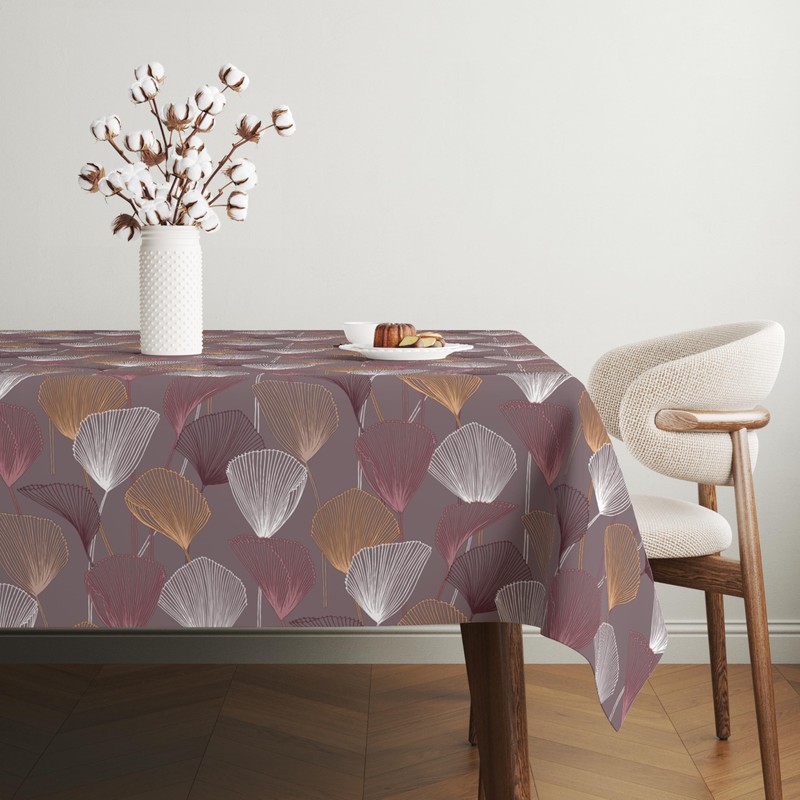 Martina Home Tablecloth Duero Purple, 200 x 140 cm