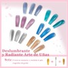 CHERIMOYA Kit de 6 Esmalte de Uñas de Gel Ojos