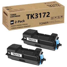 UEESLH TK 3172 TK3172 Toner Cartridge Replacement for Kyocera TK3172 TK-3172 for ECOSYS P3050dn P3055dn P3060dn M3860idn M3860idnf Printers 15,000 Pages 2 Pack