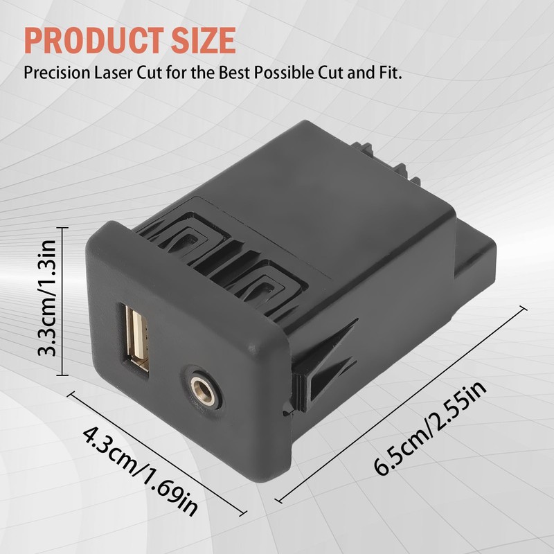 AUROLYNNE USB Ladebuchse Stecker für Insignia A 2014-2017 Astra K