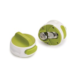Joseph Joseph Can-Do Compact Can Opener, Tin Opener with automatic grip, White/Green